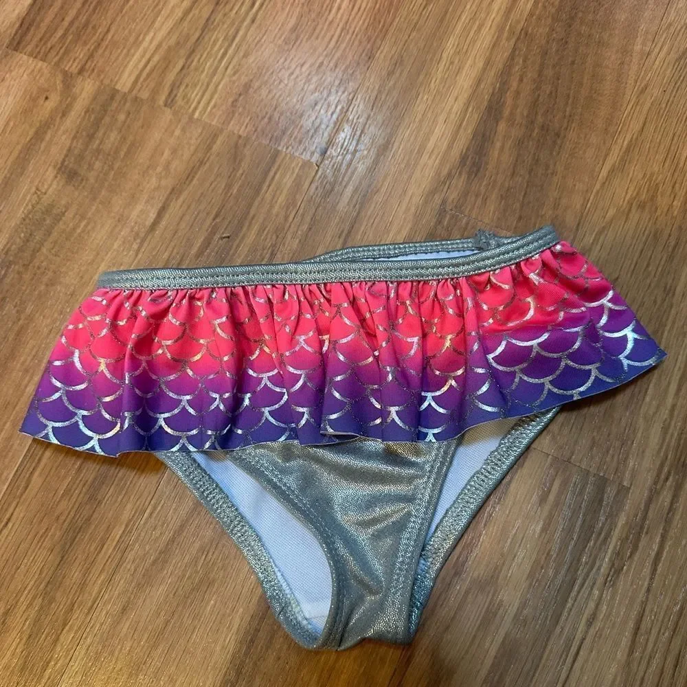 Penelope Mack Baby Shark / Mermaid Toddler girls swim suits | 2 pack Toddler Gir